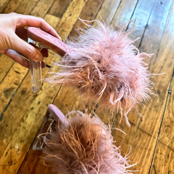 JEFFREY CAMPBELL DAISEY HEEL PINK/ROSE - SIZE 7.5 - Picture 5 of 15